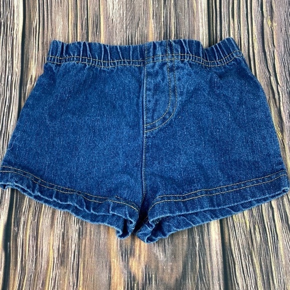 John Deere Blue Jean Shorts - 6/9 Months - Picture 2 of 6